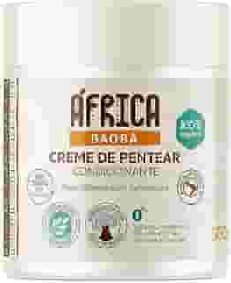 Ápice Creme de Pentear África Baobá | Hidratação, Definição e Proteção Térmica para Cabelos Cacheados, Crespos e Ondulados | 500g