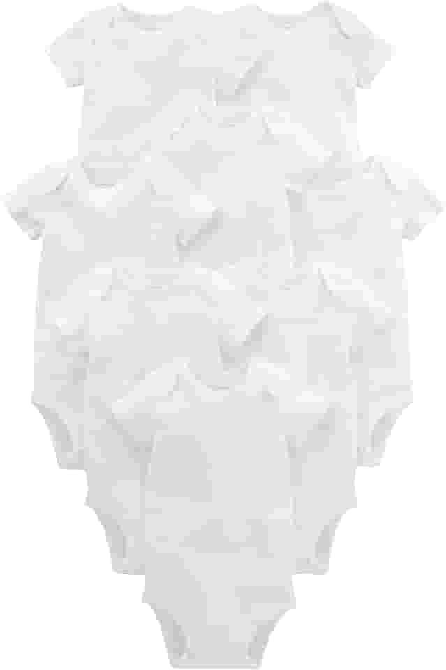 Body Pacote com 8 bodies de manga curta Simple Joys by Carter'sUnisex Bebê