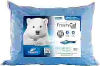 Travesseiro Frostygel Fibrasca Toque Gelado Lavável 50x70cm Cor Azul