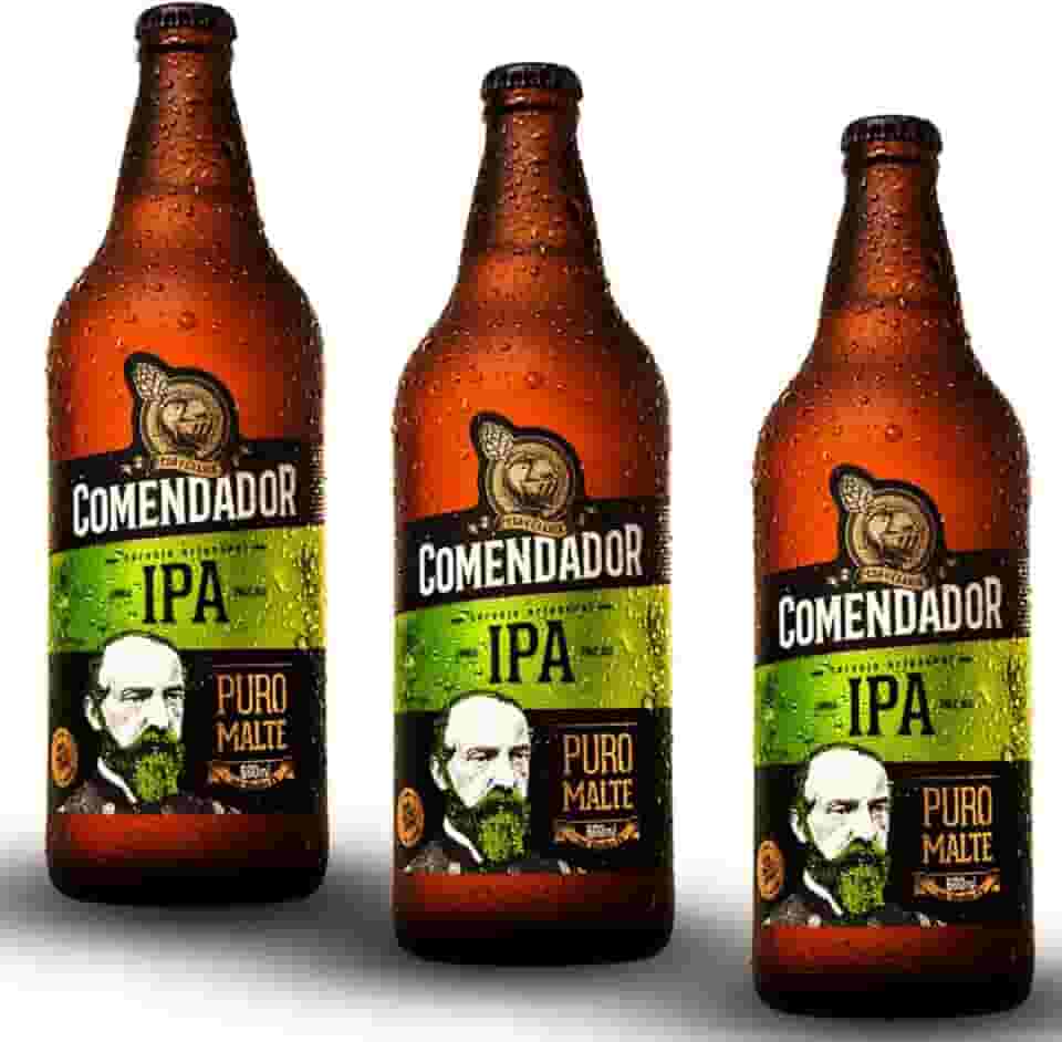 Cerveja Comendador IPA 600ml - 3 unidades