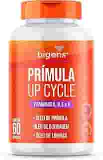 Prímula Up Cycle, Óleo de Prímula, Óleo de Linhaça, Vitamina A, D, E e K, 60 cápsulas, Bigens (Unidade)
