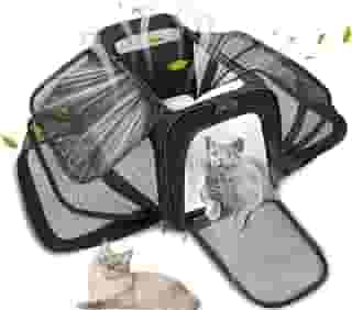 Bolsa de Transporte Pet Para Viagem, Caixa Para Gatos, Transporte Gato