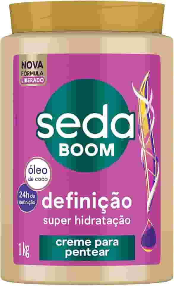 Seda Creme Para Pentear Boom Definição Pote 1Kg