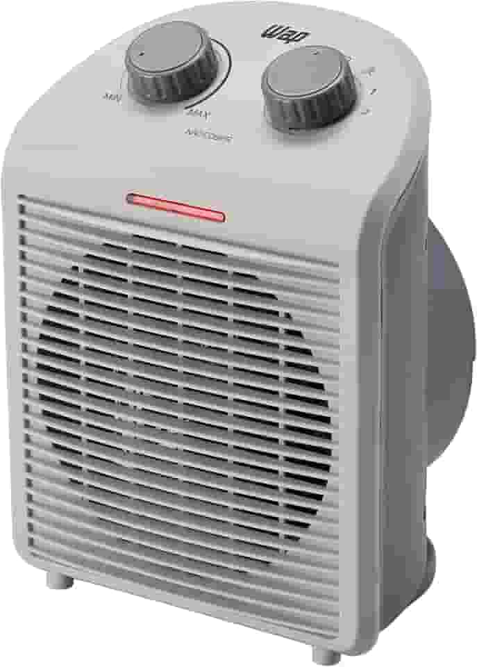 WAP Aquecedor de Ar Elétrico Portátil AIR HEAT, 3 em 1, com Ventilador e Triplo Sistema de Segurança, 2000W 220V
