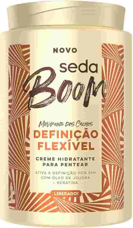 Seda Creme para Pentear Boom Definição Flexível 1 kg