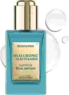 The Beauty Nectar Sérum de ácido hialurônico e niacinamida para rosto – testado por dermatologistas, antienvelhecimento, sérum coreano – ultra hidratante e melhora as linhas finas, rugas e tom de pele