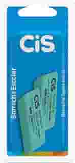 Borracha Escolar, CIS, 47.7402, Verde, pacote de 2