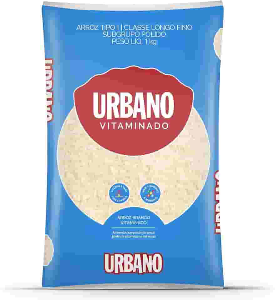 Urbano, Arroz Branco Vitaminado - 1kg