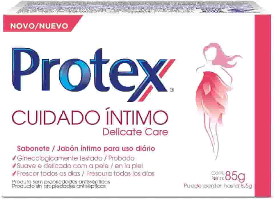 Sabonete Íntimo Barra Protex Cuidado Íntimo Delicate Care 85g