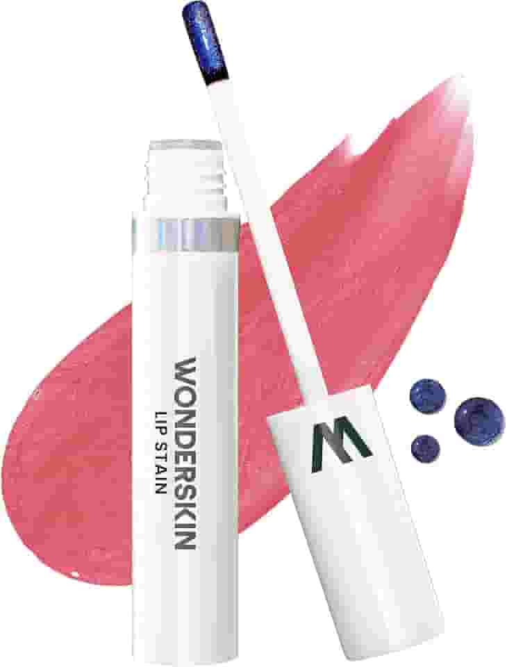 Wonderskin Wonder Blading Lip Stain Peel Off Masque - Batom Vermelho De Longa Duração, à Prova D'água E De Transferência, Acabamento Fosco Peel Off Lip Stain (Romance Masque)
