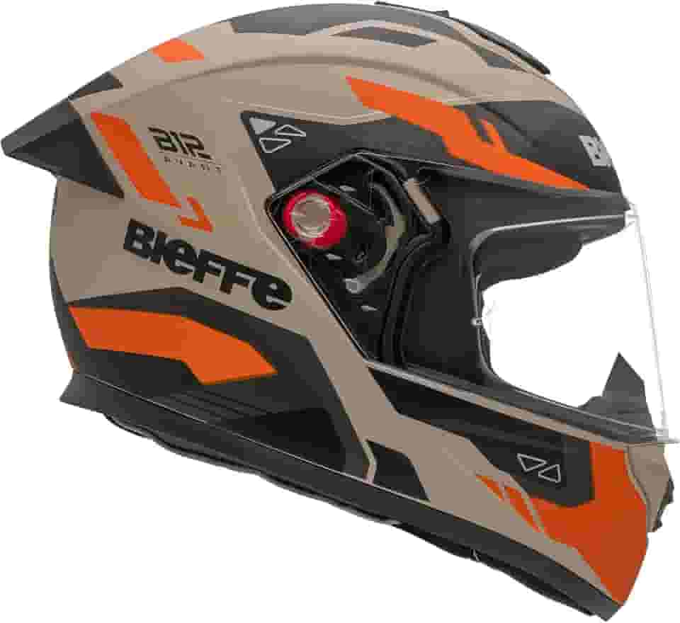 Capacete Bieffe B12 Avant Esportivo Areia Moto Aerofolio