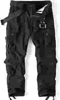 Calça cargo masculina camuflada, militar, tática, ripstop, caminhada, leve, para uso ao ar livre, com vários bolsos