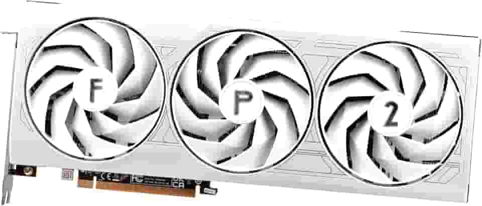 Placa de video Sapphire Pure AMD Radeon RX 7700XT 12GB Edição Frost Punk 2