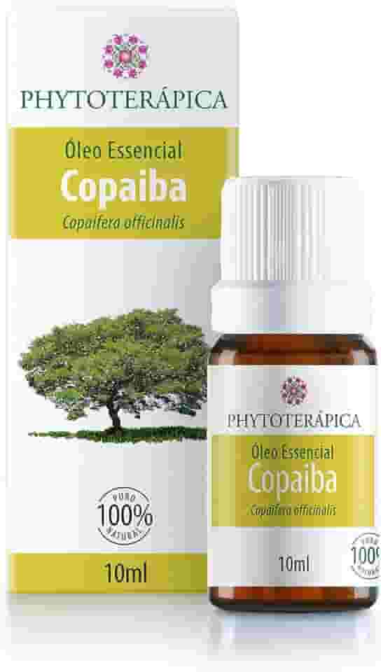 PHYTOTERAPICA - Óleo Essencial Copaíba - Fragrâncias Para Difusor, Umidificador e Massagem - 100% Puro e Natural - 10ml