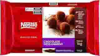 Cobertura NESTLÉ Chocolate Meio Amargo Professional 1kg