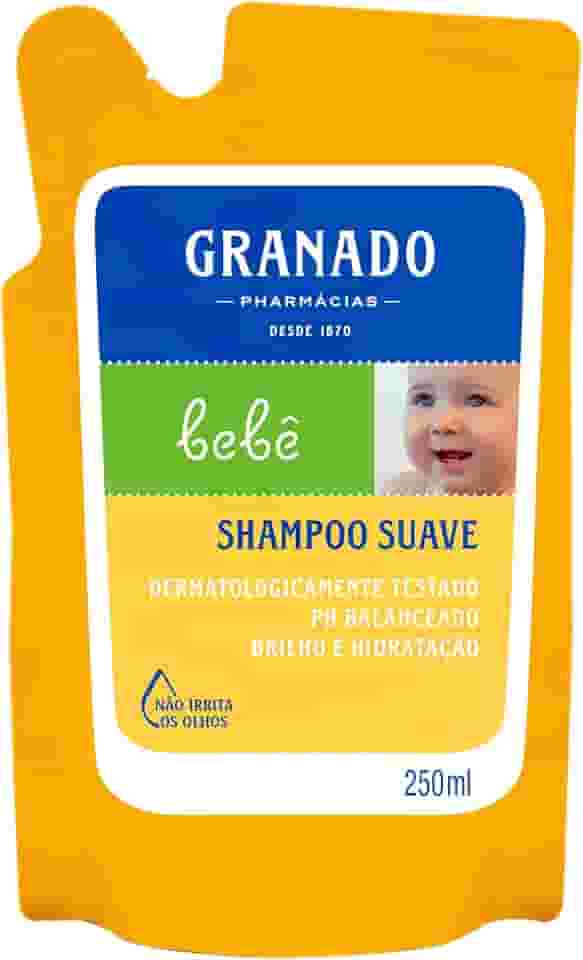 Granado Refil Shampoo Bebê, Tradicional, 250ml