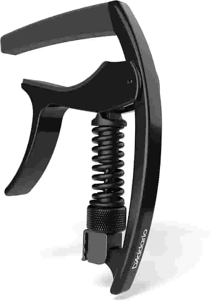 Capotraste NS Tri-Action Preto D'Addario PW-CP-09