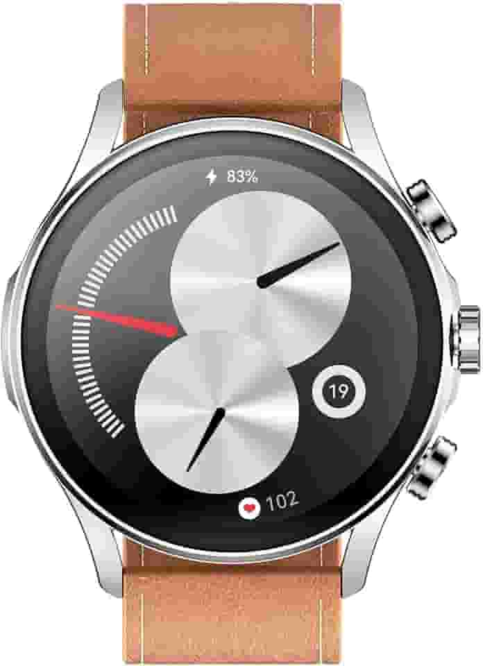 Kieslect Smartwatch Balancer, tela AMOLED de 1,4 polegadas, chamadas Bluetooth, NFC, mais de 100 modos esportivos - Preto