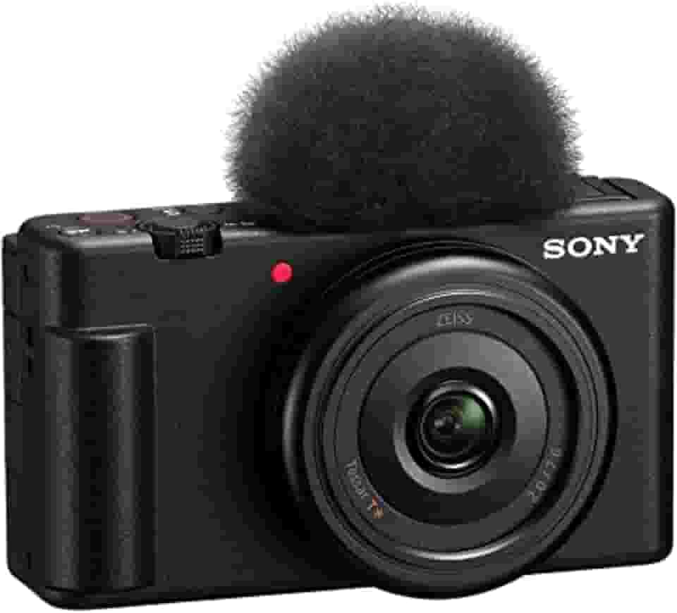 Sony Câmera Vlog ZV-1F para criadores de conteúdo e vloggers preta
