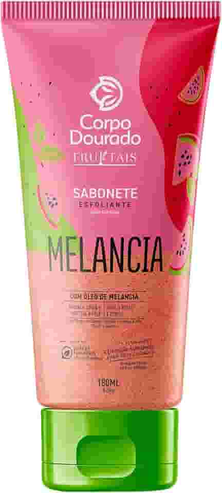 Corpo Dourado Sabonete Esfoliante | Revitalização e Maciez | Melancia 180ml