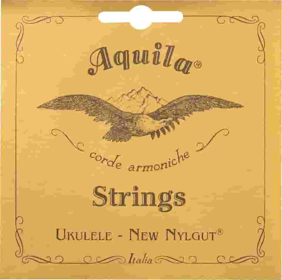 Aquila Corde armoniche New Nylgut, Ukulele, Soprano Regular Ukulele Cordas