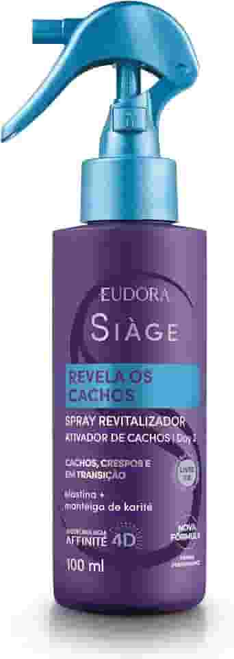 Eudora Siàge Revela Os Cachos Spray Revitalizador 100ml