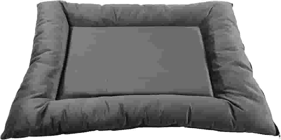 Colchonete Gigante 70x90 Com Zíper para Cachorro ou Gato Caminha Pet Grande PRETO