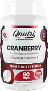 Cranberry 700mg 60 Cápsulas Suplemento Natural Sem Glúten Produto em Cápsulas Qnutri
