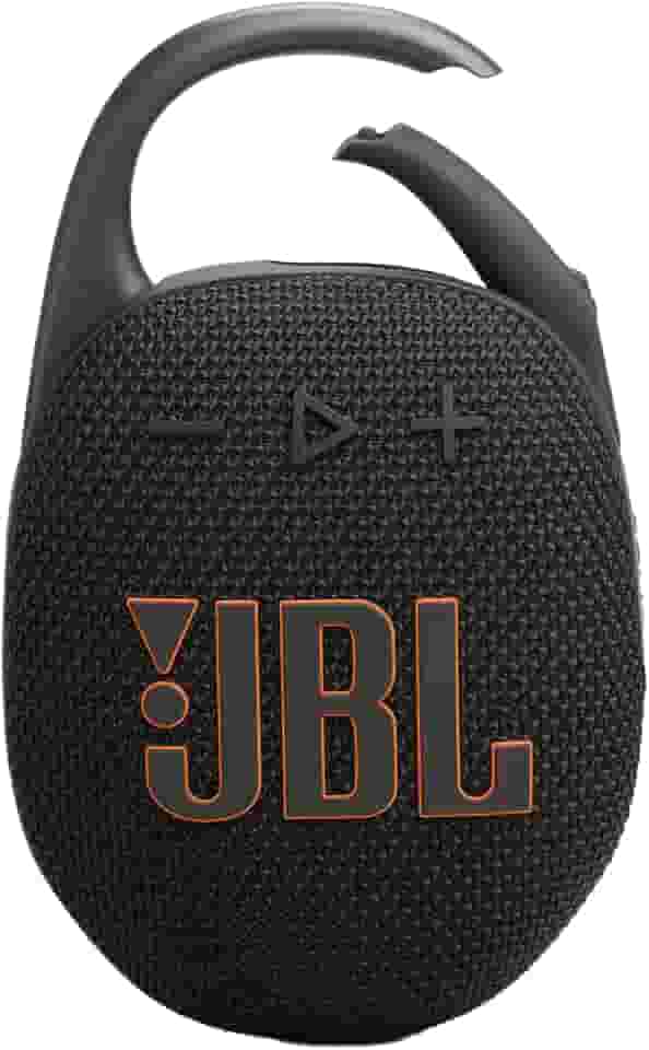 JBL, Caixa de Som, Clip 5, Bluetooth, Portátil, À Prova D'água e Poeira, Com Auracast - Preta