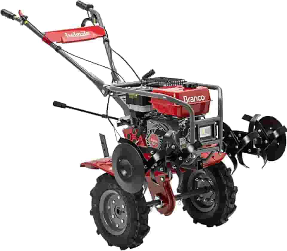 Motocultivador Tratorito A Gasolina Branco 90319003 7,5hp Reduzido 3 Marchas