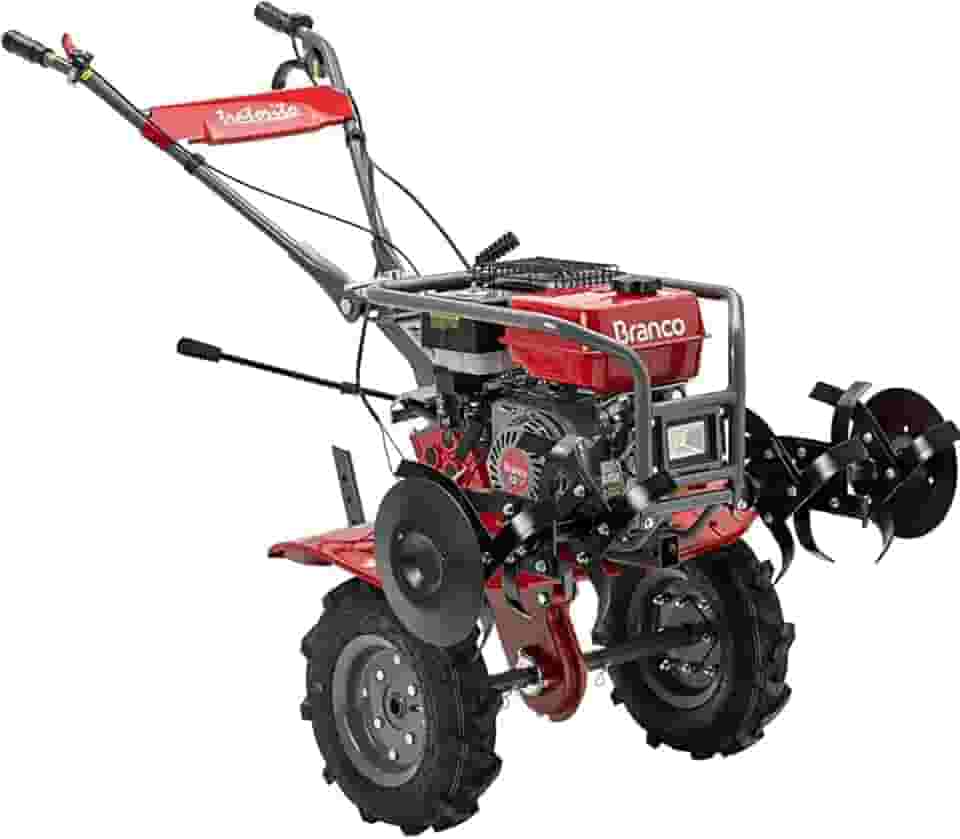 Motocultivador Tratorito A Gasolina Branco 90319003 7,5hp Reduzido 3 Marchas