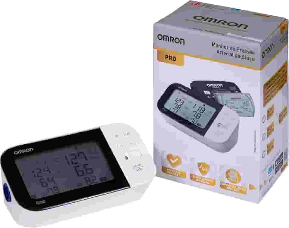 OMRON Monitor de Pressão Arterial de Braço Profissional TruRead HEM-7349T-ABR