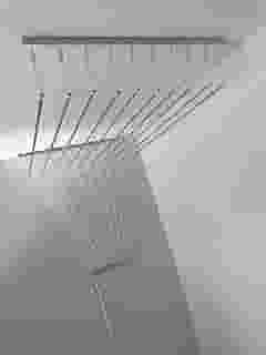 Varal Individual Teto 10 Varetas Alumínio 100cm