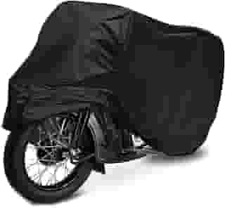 Capa de Moto Cobrir Protetora em Couro Impermeável 100% Forrada Anti-Uv (M - Cb Cbr Ninja Cbx MT; etc)
