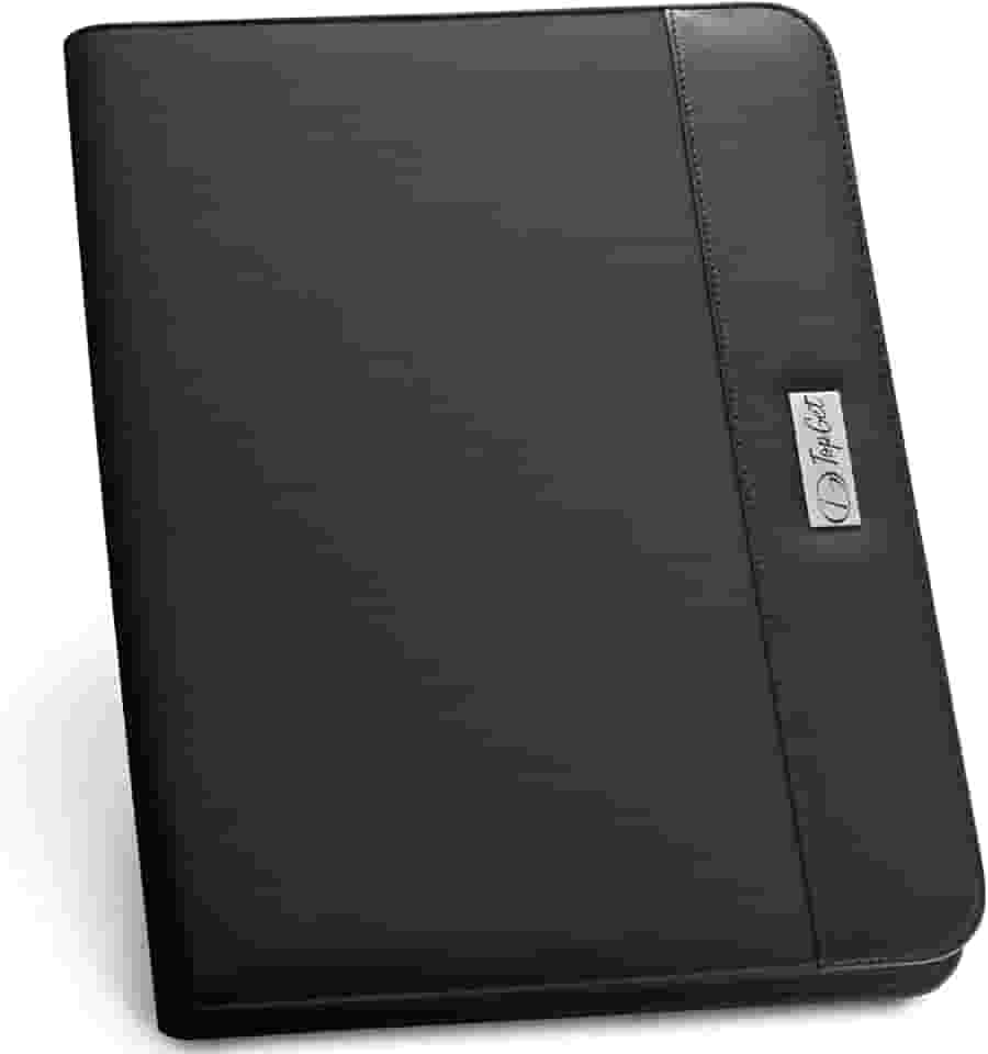 Pasta Executiva Congresso A4 Edge com Ziper TopGet (Preto)