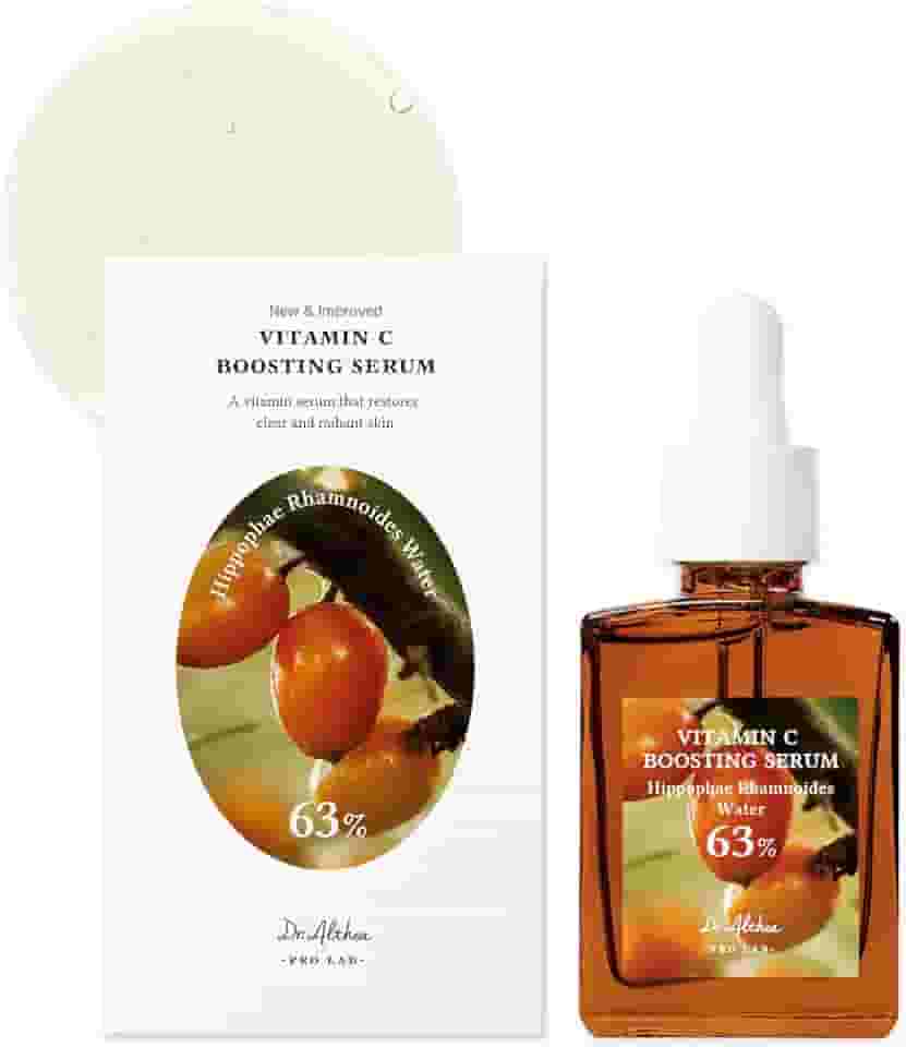 Dr.Althea Vitamin C Boosting Serum - 20% Vita Boosting Complex, 8 dIfferent Hyaluronic Acid, Brightening, Antiaging, Facial Serum for Dark Spots, Fine Lines, Uneven Skin Tone, Korean Skincare