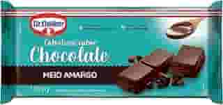 Dr.Oetker Dr. Oetker Cobertura Em Barra Sabor Chocolate Meio Amargo Para Recheio E Cobertura De Bolos Tortas Pão De Mel Doces E Sobremesas Basta Derreter 1Kg