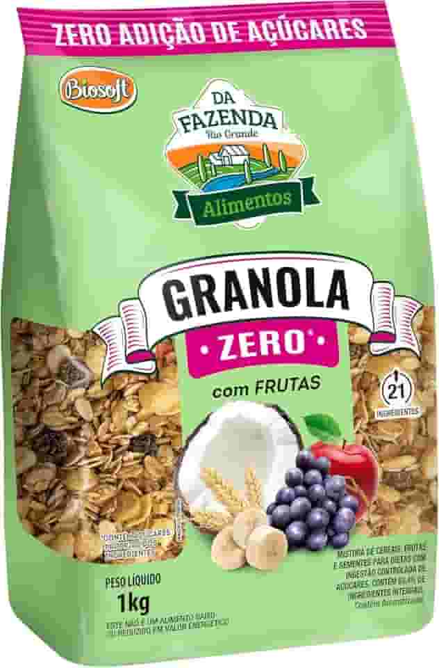 BIOSOFT Granola Frutas Zero 1Kg