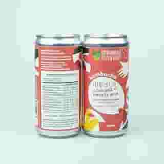 Kombucha de hibisco, gengibre e pimenta rosa; gaseificação natural/lata 269 ml