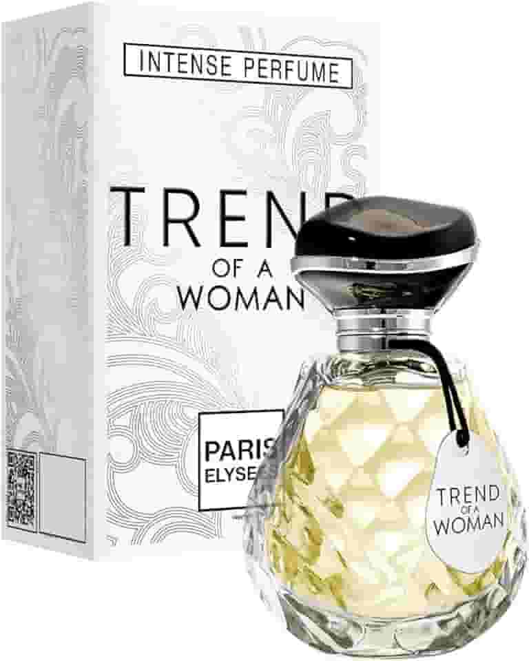 PARIS ELYSEES - Trend of a Woman - Eau de Parfum para mulher - Floral oriental - notas de pera, Nardo e baunilha - Colónia mulher - frasco de 100 ml