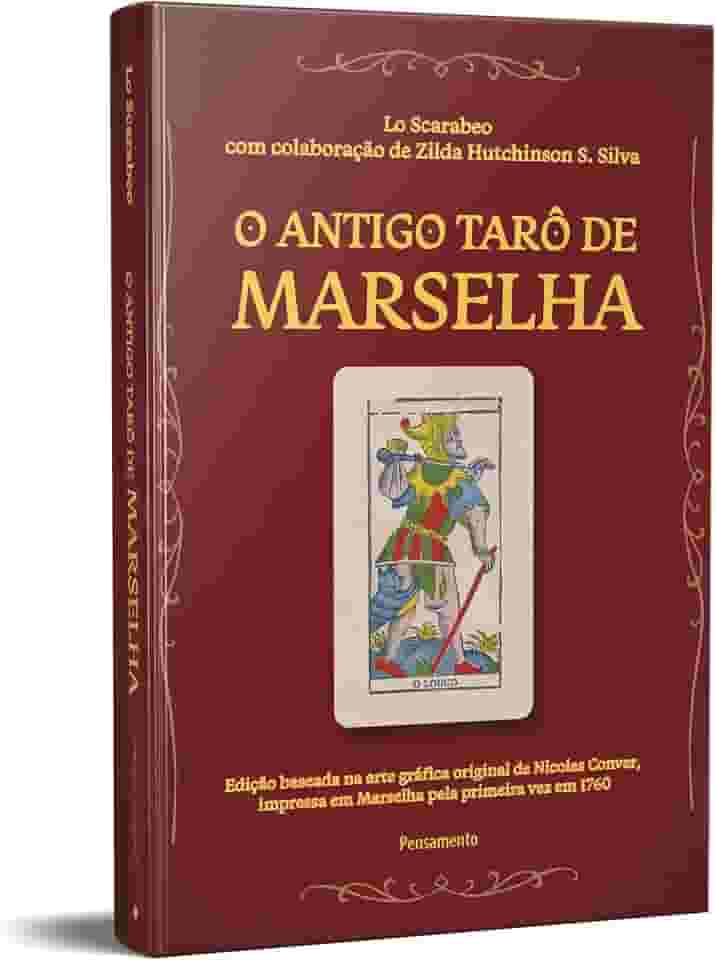 Antigo Tarô de Marselha - Caixa com Livro + 78 Cartas