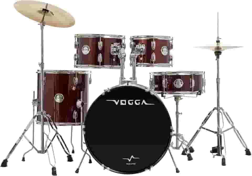 BATERIA ACÚSTICA VOGGA JAM BUMBO 20" VPD420 WRD (WINE RED)