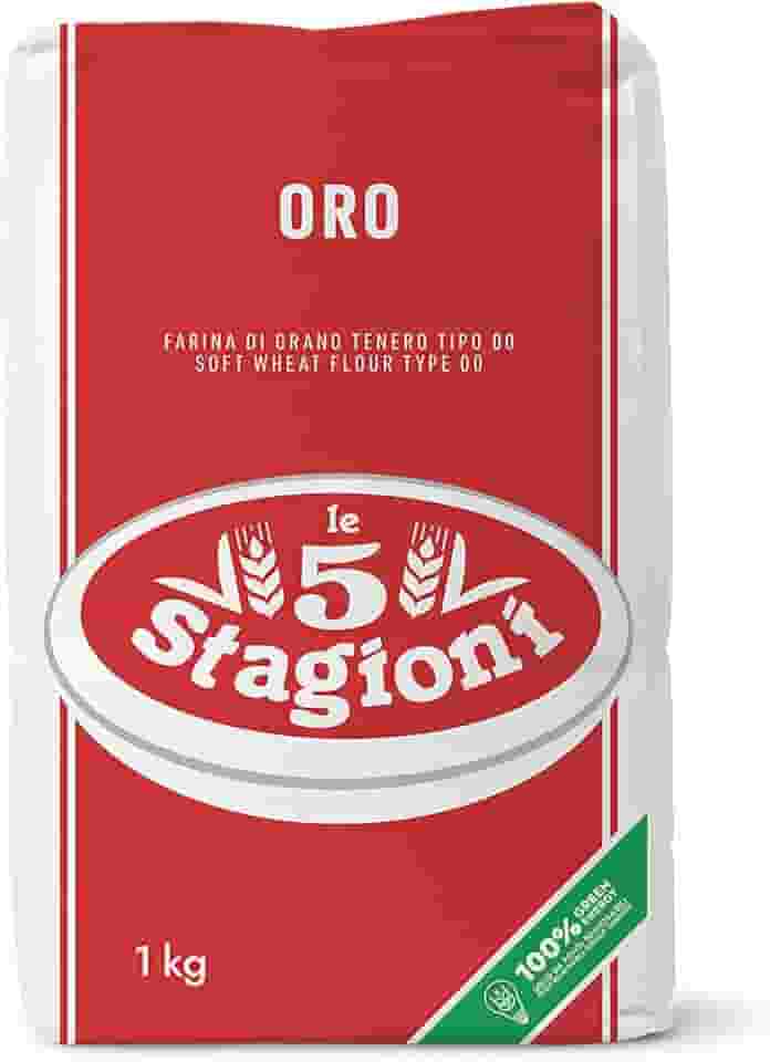 Farinha de trigo 00 Italiana Le 5 Stagioni - ORO 1kg