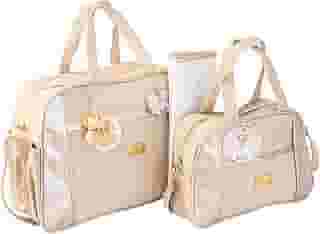 Kit Bolsa Mala Maternidade c/Trocador 3pcs Menino Menina Sunshine