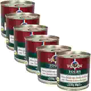 Atum Lombo Sólido em Lata em Azeite de Oliva - Antioxidante Natural -TOURS com Tomates Secos e Azeitonas 255g - Rico em Ômega 3-6 Un.