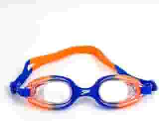 Óculos Natação Speedo Jr Olympic Infantil Antiembaçante e Proteção UV (laranja cristal)