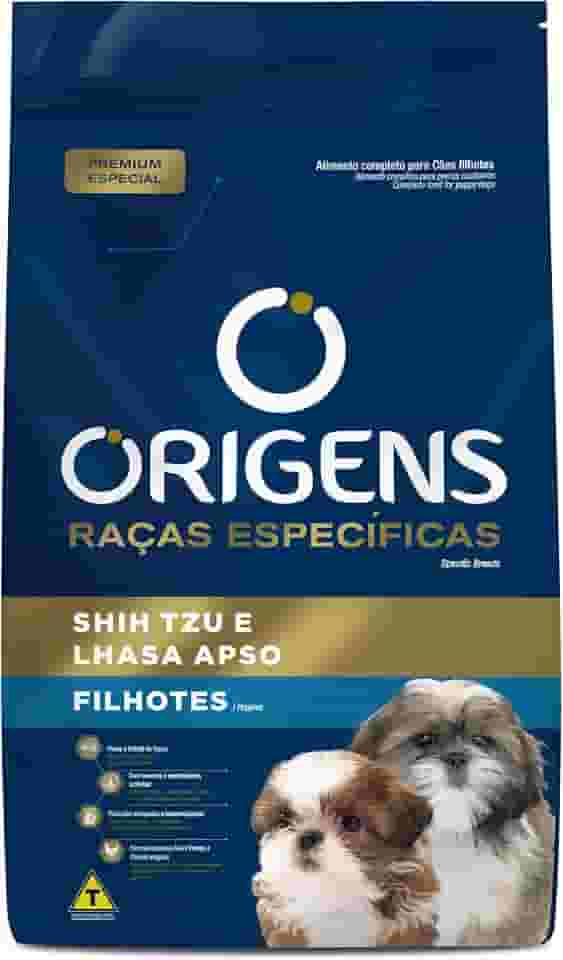 Adimax Ração Origens Racas Especificas Shitzu Lhasa Filhote 10 1Kg
