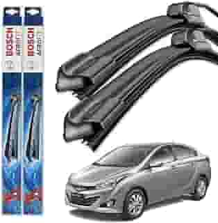 Palheta Limpador Parabrisa Bosch Aerofit Par de Palheta Limpadora Dianteiro Original Hyundai Hb20s 2013 2014 2015 2016 2017 2018 2019