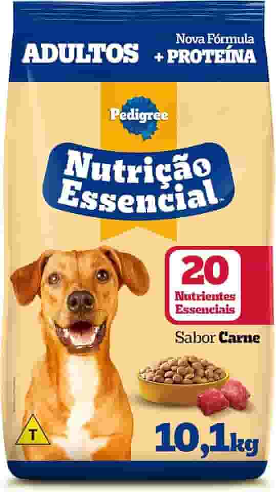 PEDIGREE Ração Nutrição Essencial Carne Para Cães Adultos 10.1kg