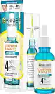 Garnier SkinActive Uniform & Matte Sérum Facial Antiacne, Reduz Espinhas e Marcas, Controla a Oleosidade e Uniformiza a Pele, com Vitamina C e Ácido Salicílico, 15ml